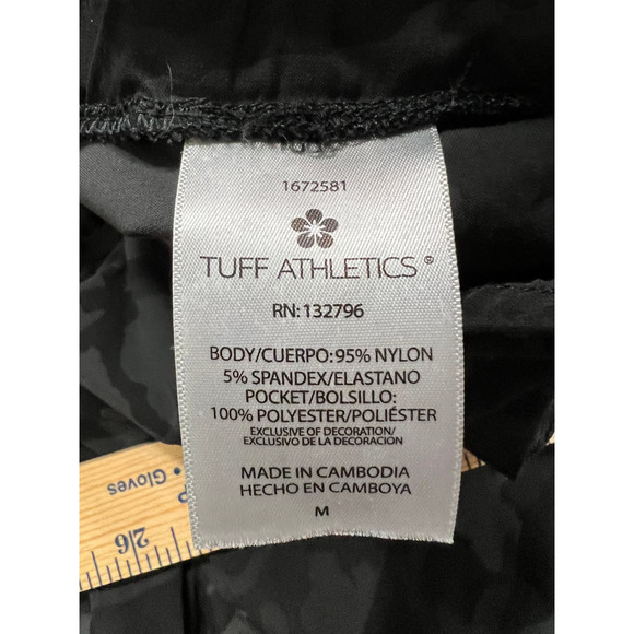 Tuff Athletic Size Medium Gray Camo Running Shorts - Picture 3 of 5